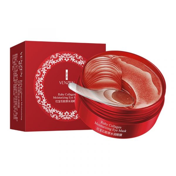 EXPIRATION DATE AVAILABLE Venzen Ruby Collagen Eye Patches